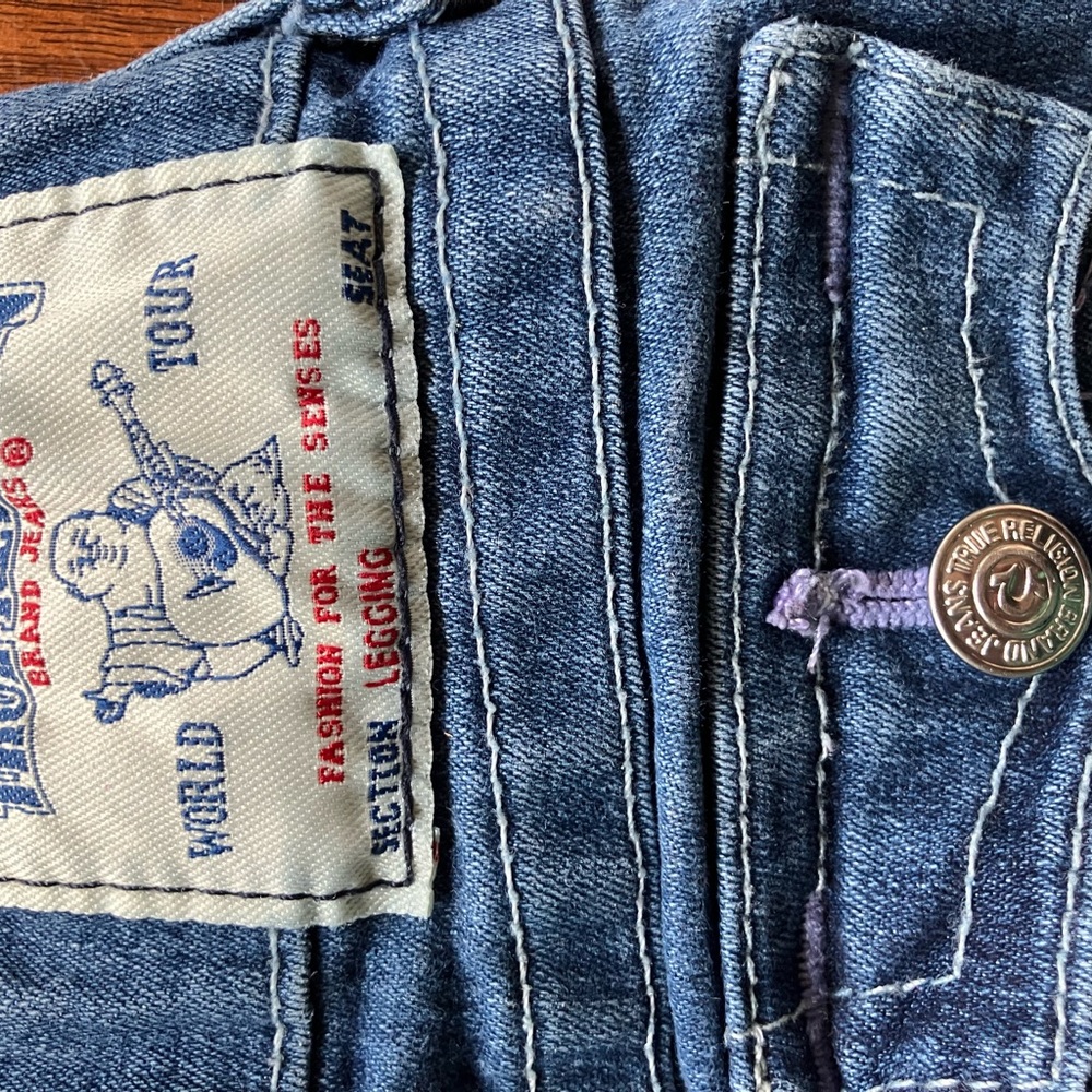 True Religion Indigo Denim Jeans